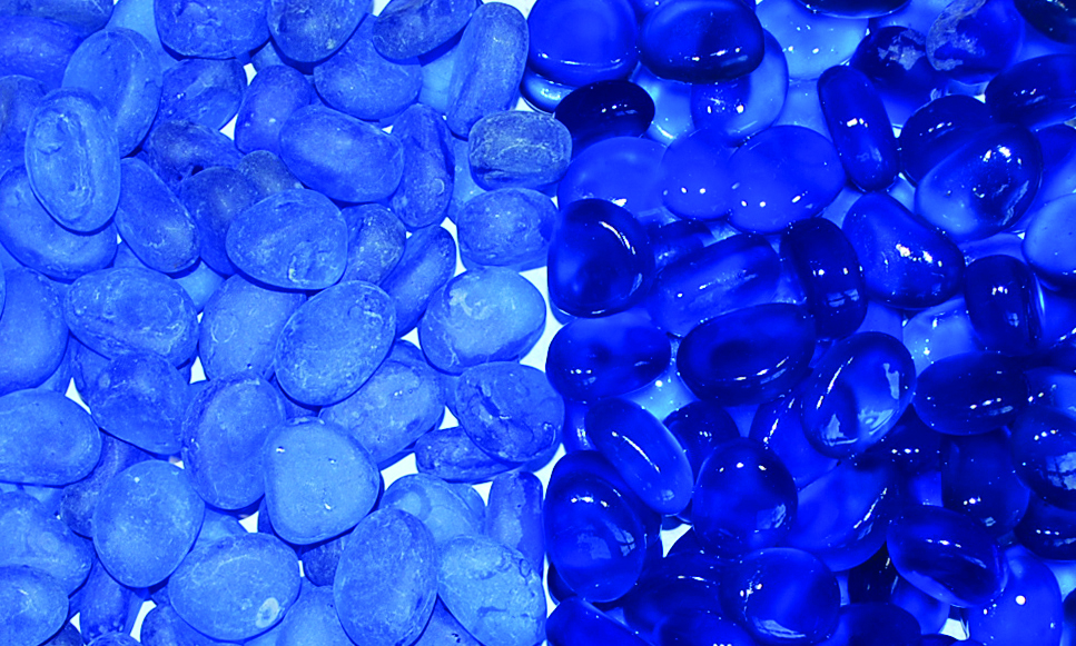 Super Moss Soft Glass Pebbles, Deep See Blue, 25oz. - Esbenshades